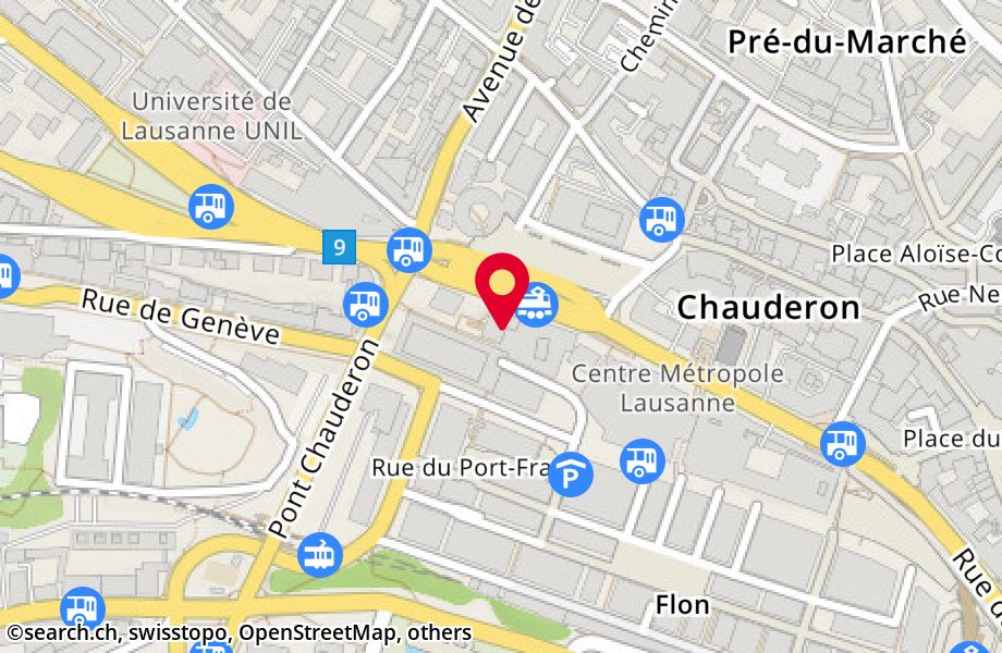 Place Chauderon 7a, 1003 Lausanne