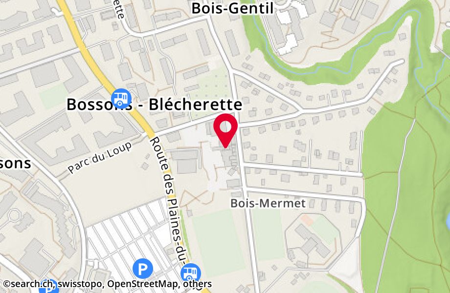 Chemin du Bois-Gentil 7, 1018 Lausanne